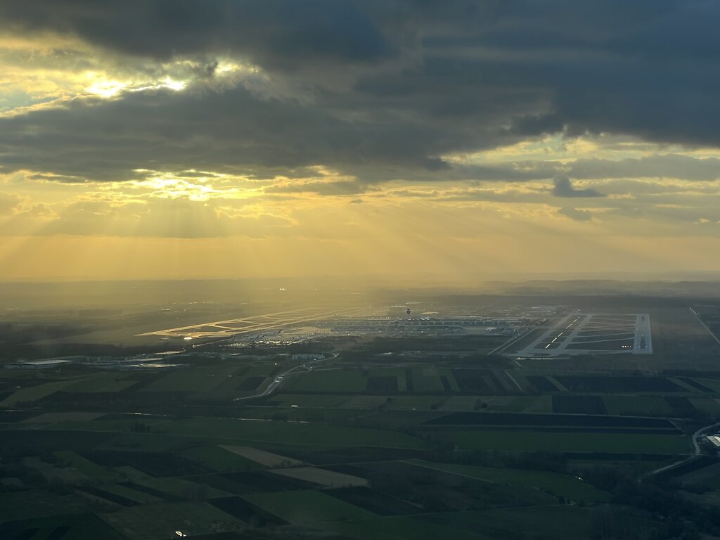 20.02.2024 Dresden - München | Anflugbefeuerung MUC